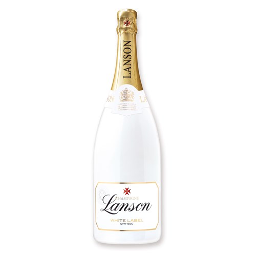 Magnum of Lanson White Label 1.5L - Lanson Magnum Champagne Gift - Top-Rated